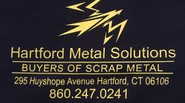 Hartford Metal Solutions Scrap metal dealer at 295 Huyshope Ave